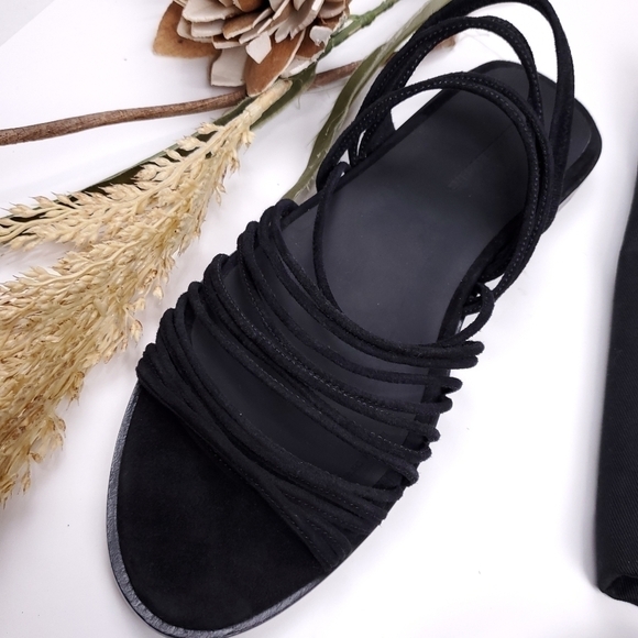 New Alexander Wang Tessa Suede Black Sz 36½ - Picture 4 of 14